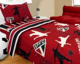 Edredom Super Soft SPFC Casal 2.10x2.50m - Microfibra 170 fi